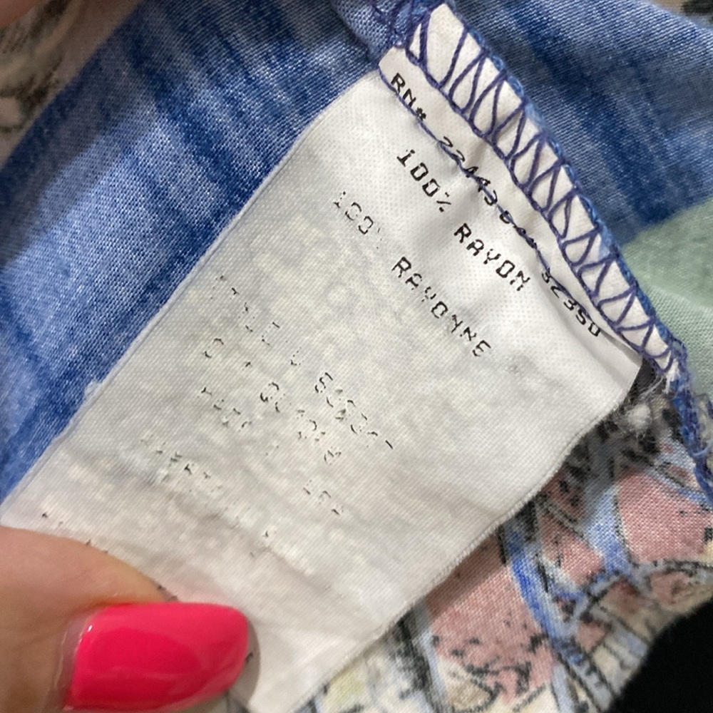 Quicksilver, Silver Edition Button Up Aloha Tropi… - image 8